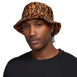Nike Apex Animal Print Black/Monarch/Cacao FQ6847-013 Bucket Hat
